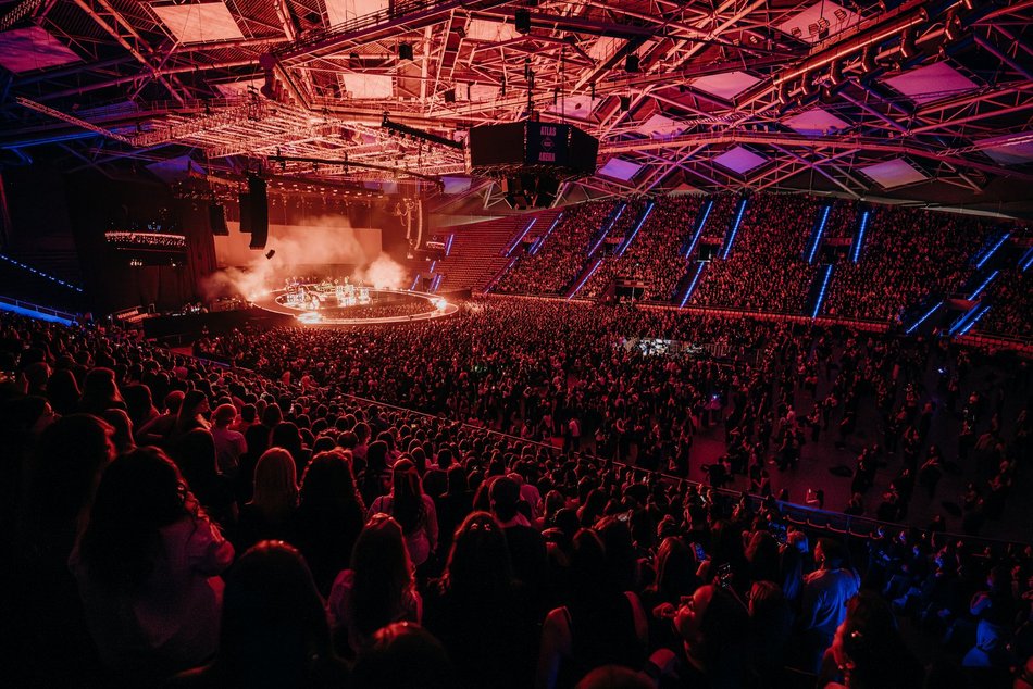 Łódź. Atlas Arena w Łodzi przyciąga tłumy! Aż 32 eventy, 250 tys. widzów i gigantyczne zasięgi w 2026 roku