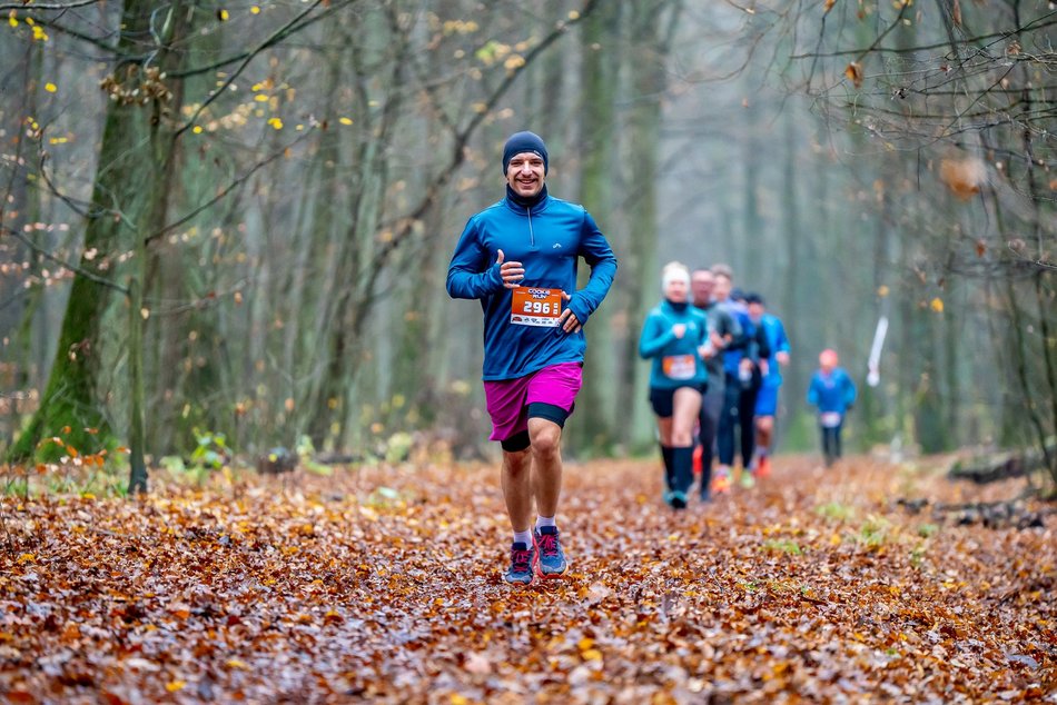 Cookie Run w Lesie Łagiewnickim w Łodzi