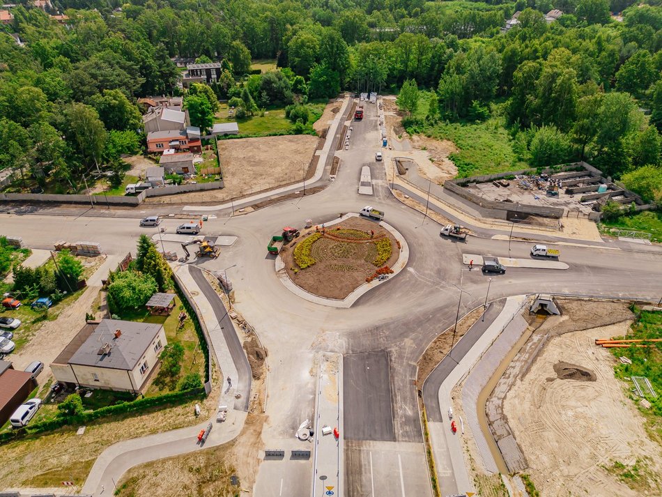 Dojazd do S14 prawie gotowy! Zobacz wielką inwestycję z lotu ptaka