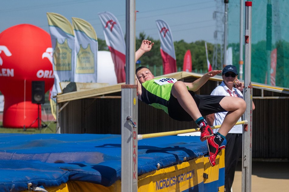 Łódź. Finał Czwartków Lekkoatletycznych w Łodzi. Młodzi sportowcy dali radę mimo upału