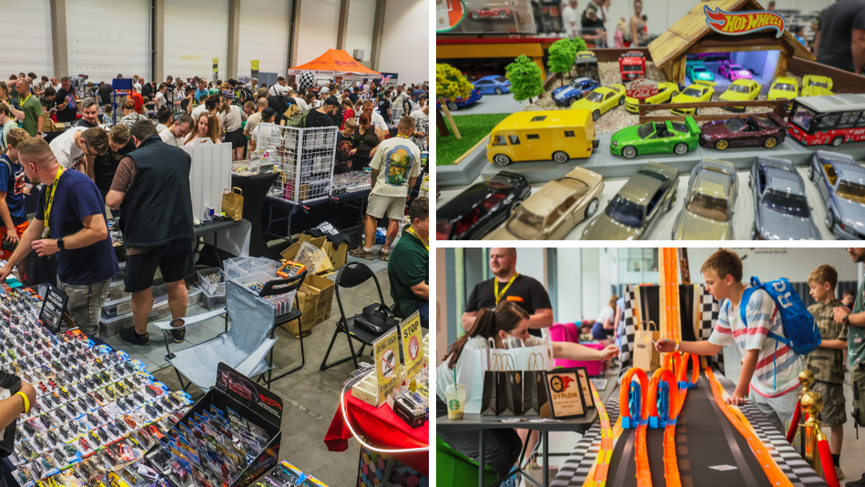 Łódź. Hot Wheels opanowały halę Expo Łódź! Setki miniatur aut, wyścigi na żywo i nie tylko!
