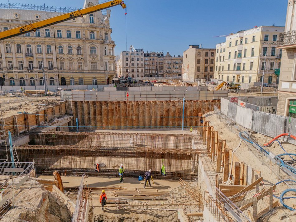 Tunel pod Łodzią. Spektakularne zdjęcia ze stacji Łódź Śródmieście
