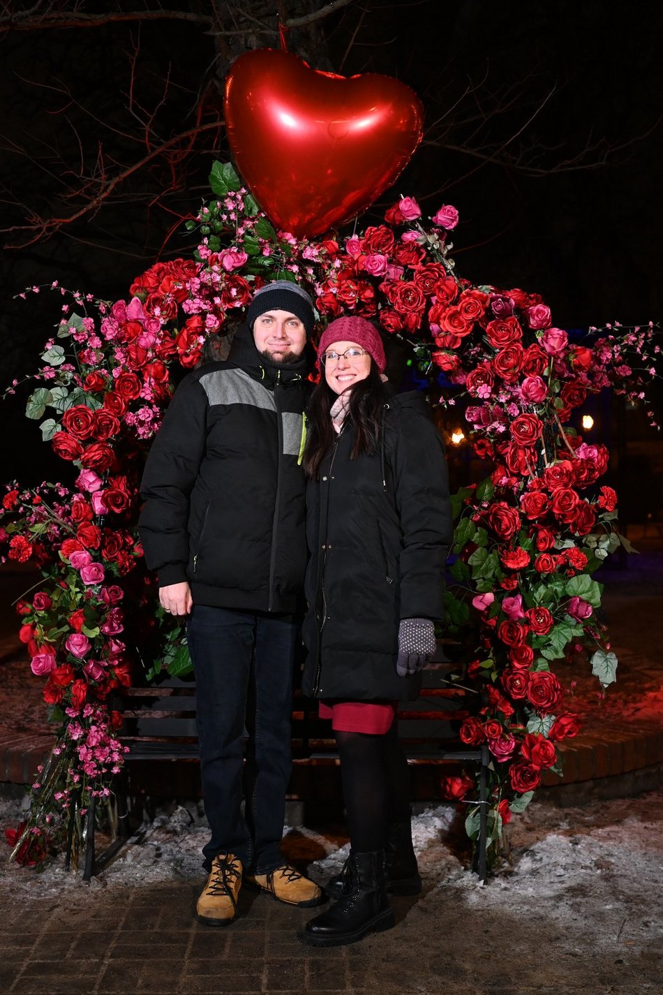 Łódź. Walentynki w Pasażu Rubinsteina w Łodzi. Aż czuć miłość w powietrzu!