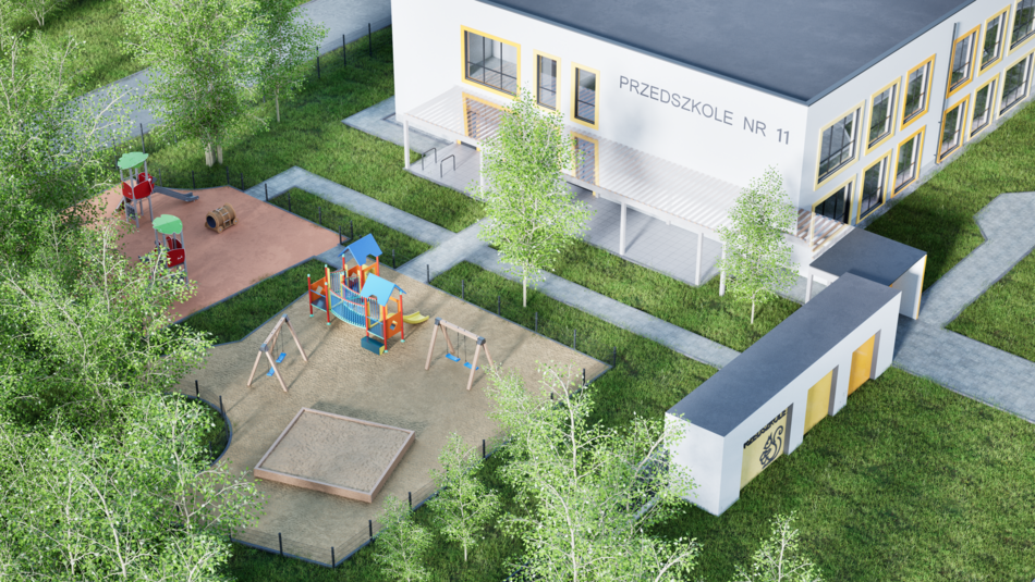 Łódź. Nowe przedszkole Brzozowy zakątek na Janowie