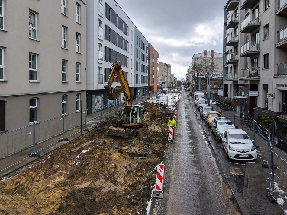 Modernizacja Legionów przyspiesza. Jest ogromny plac budowy, będzie zupełnie nowa okolica