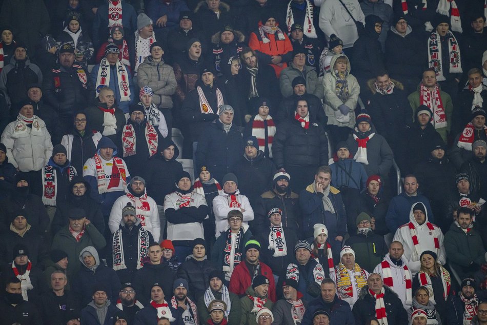 Kibice na meczu ŁKS Łódź z Legią Warszawa. Byłeś? Odszukaj się na trybunach!