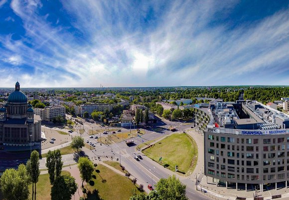 Panorama Łodzi