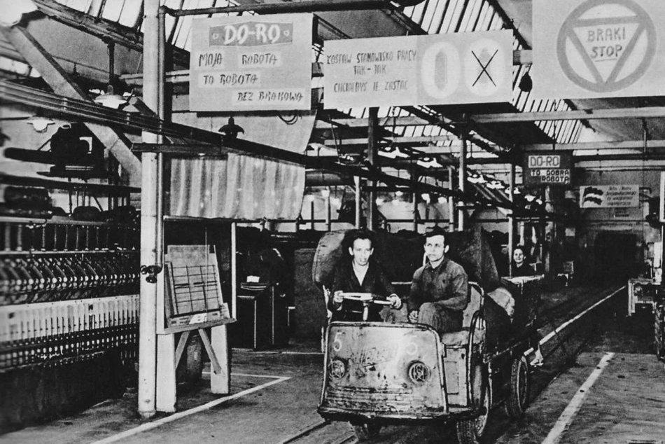 Przemysł w Łodzi lat 80.