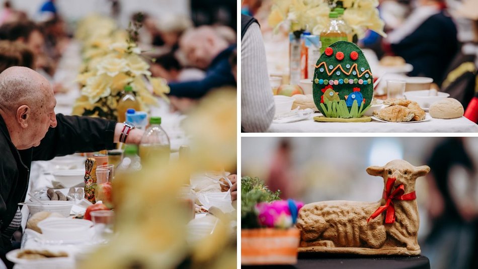 Łódź. Miejskie Śniadanie Wielkanocne 2025 w Łodzi. Kilkuset gości w hali Expo-Łódź