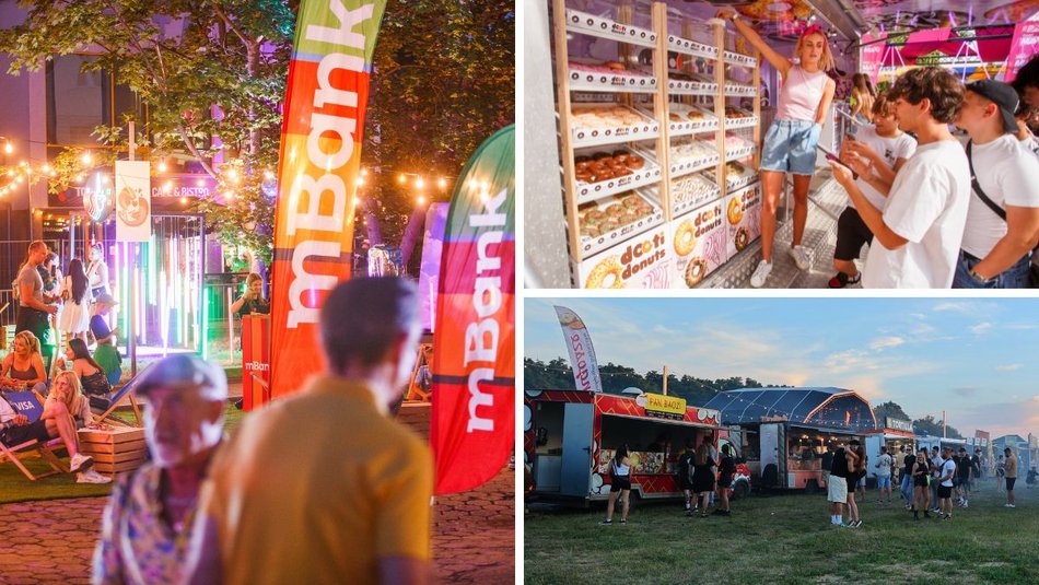 Łódź. Strefy partnerów na Łódź Summer Festival 2025. Kuchnie świata, chill i ekstremalna rozrywka