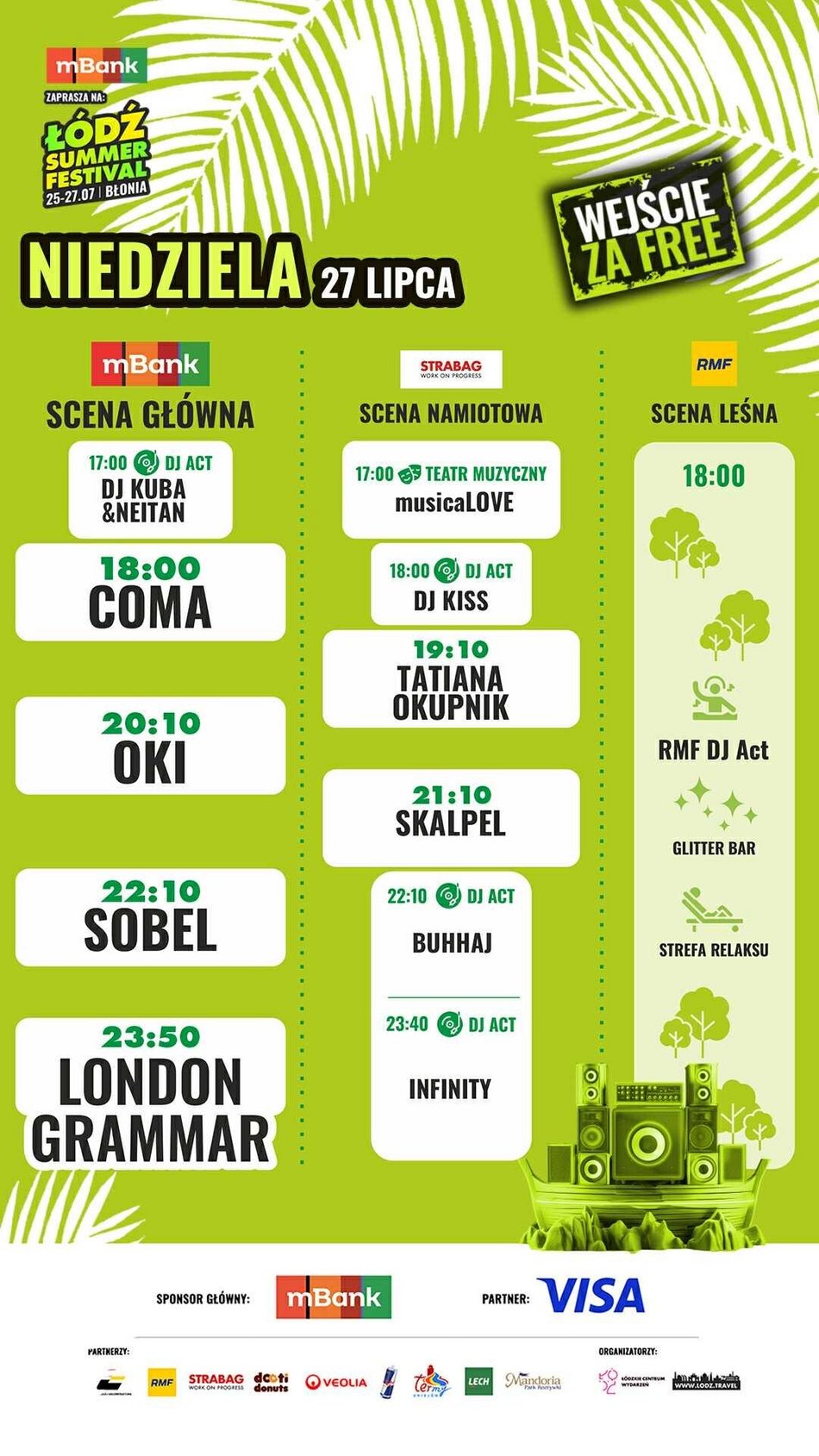Łódź Summer Festival 2025. Sprawdź line-up godzina po godzinie [SZCZEGÓŁY]