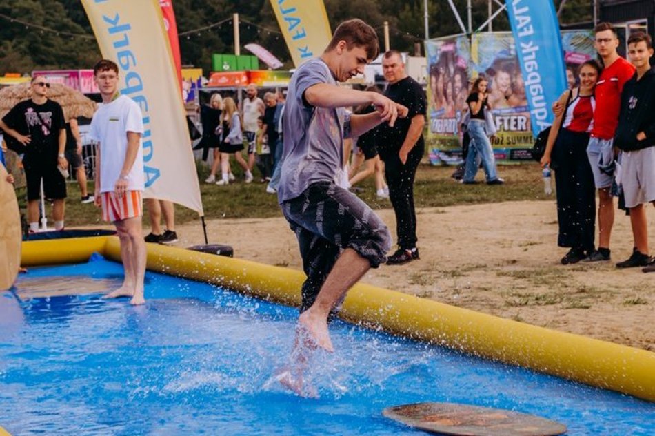 Wesołe miasteczko, Aquapark Fala i chill na Łódź Summer Festival 2025