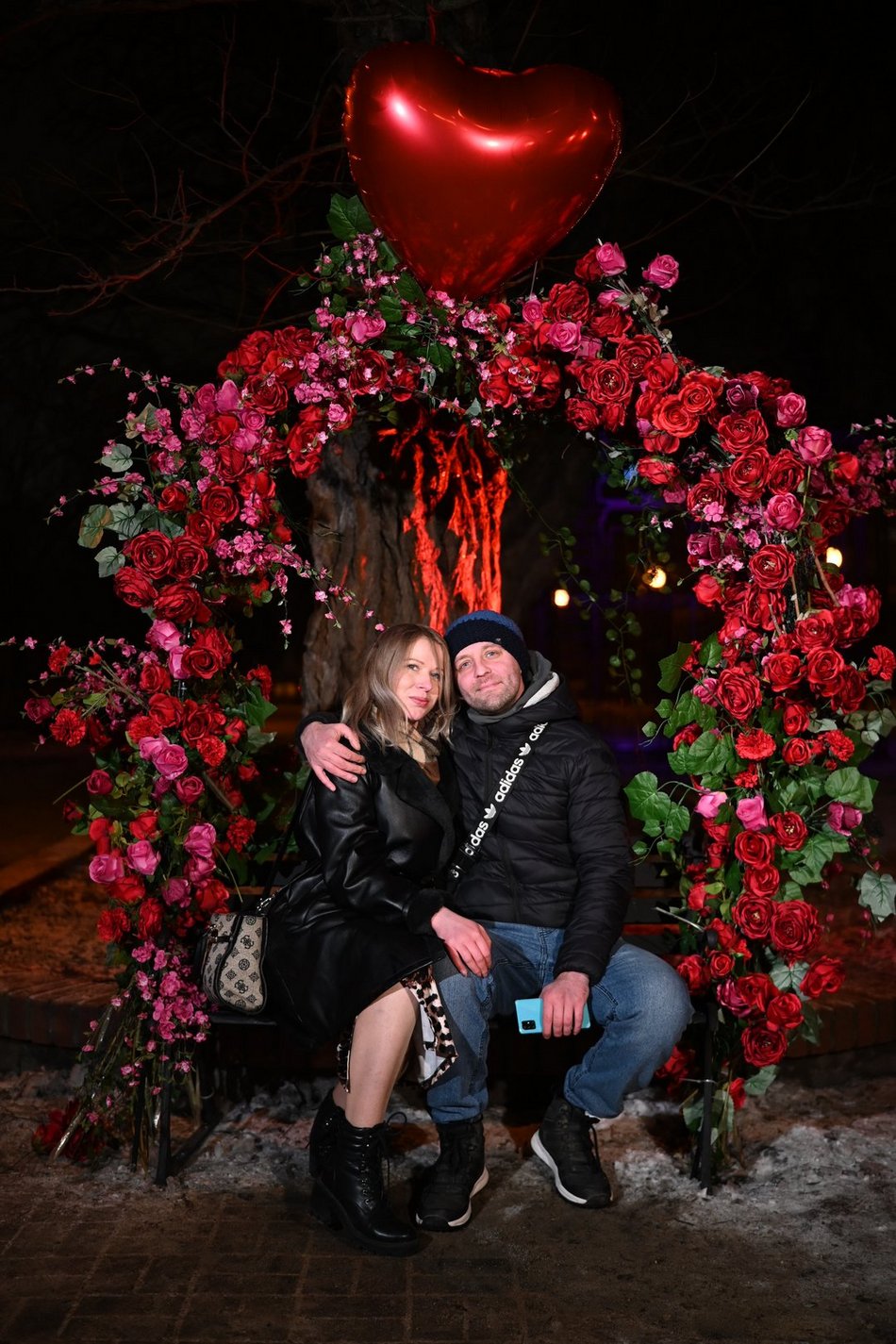 Łódź. Walentynki w Pasażu Rubinsteina w Łodzi. Aż czuć miłość w powietrzu!