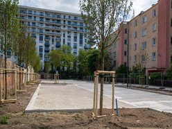 Nowy woonerf przy Wierzbowej w Łodzi prawie gotowy. I to w samym centrum miasta!