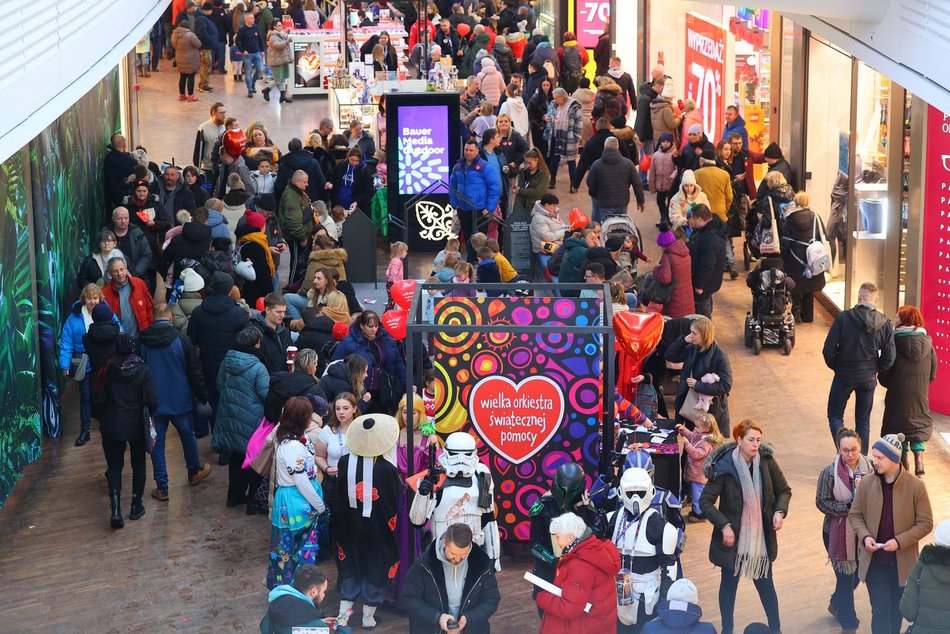 Łodź. WOŚP 2026 w Łodzi