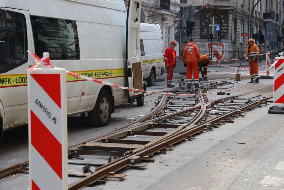 Tramwaje MPK Łódź wrócą na Gdańską! Pojadą dzięki specjalnej nakładce