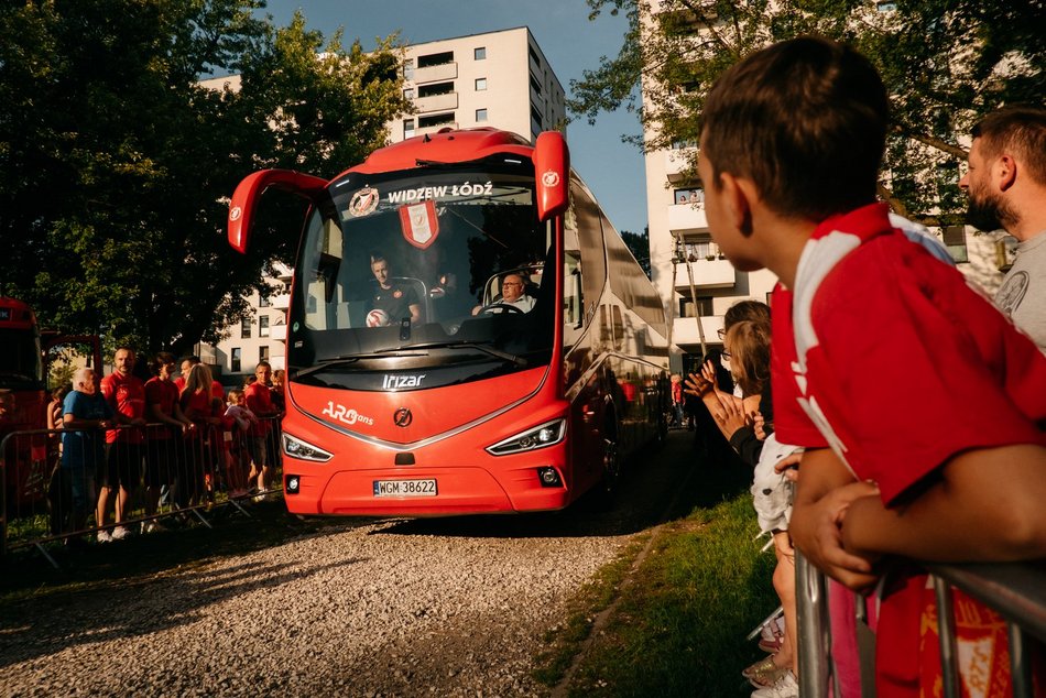 Widzew Łódź zaprezentowany! Byłeś/aś w parku Widzewskim? Odszukaj się w galerii!
