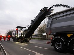 Łódź. Wymiana asfaltu na Bandurskiego
