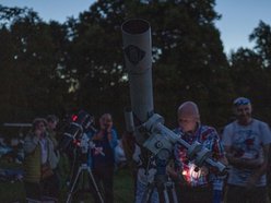 Łódź. Co to był za wieczór! Noc spadających gwiazd w Ogrodzie Botanicznym w Łodzi
