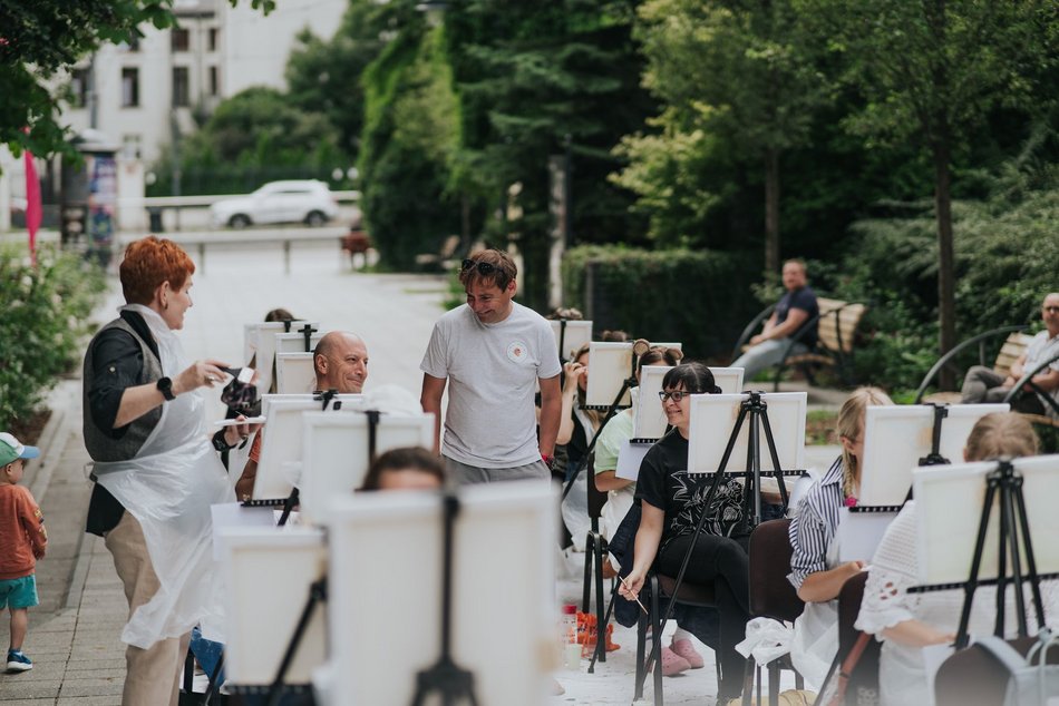 Łódź. Plener Art w Łodzi. Prawdziwe artystyczne atelier pod gołym niebem!