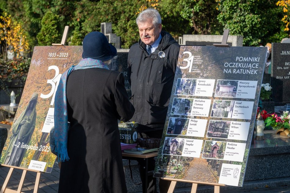 Trwa kwesta na Starym Cmentarzu w Łodzi. Przyjdź i dorzuć cegiełkę na odnowę zabytków