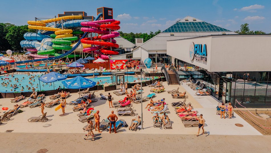 Aquapark Fala dobry na upały! Łodzianie znaleźli tam ochłodę