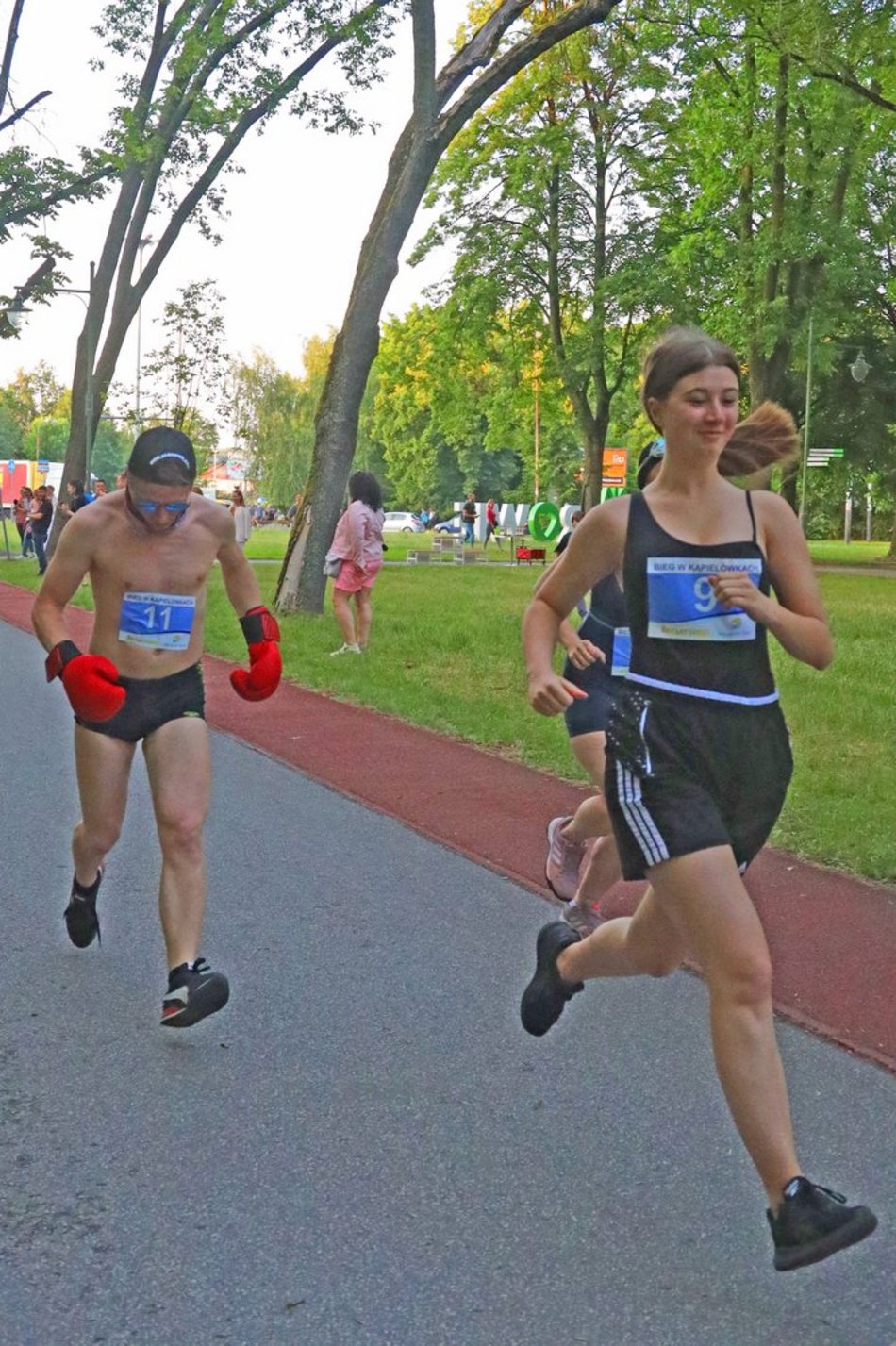 Bieg w Kąpielówkach na Zdrowiu