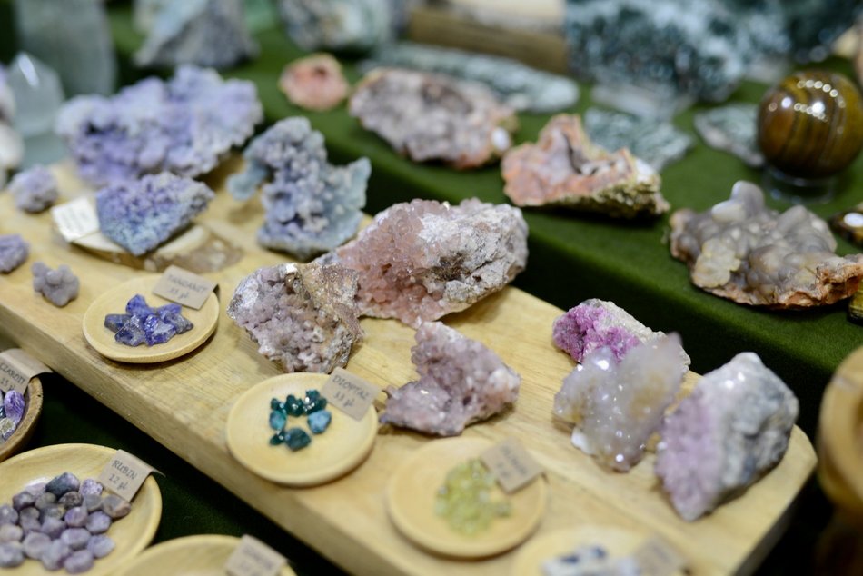 Targi biżuterii i minerałów