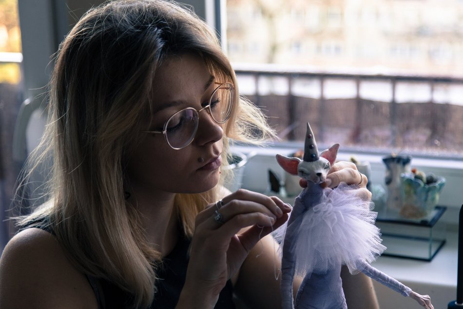 Katarzyna Rogowska - lalki artystyczne