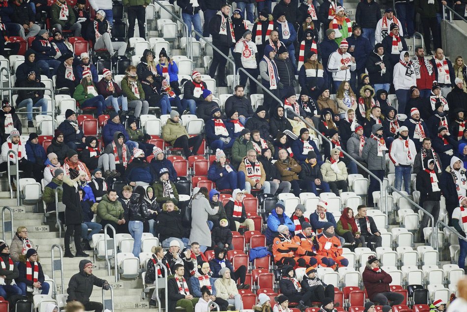 Kibice na meczu ŁKS Łódź z Zagłębiem Lubin. Byłeś? Znajdź się na zdjęciach!