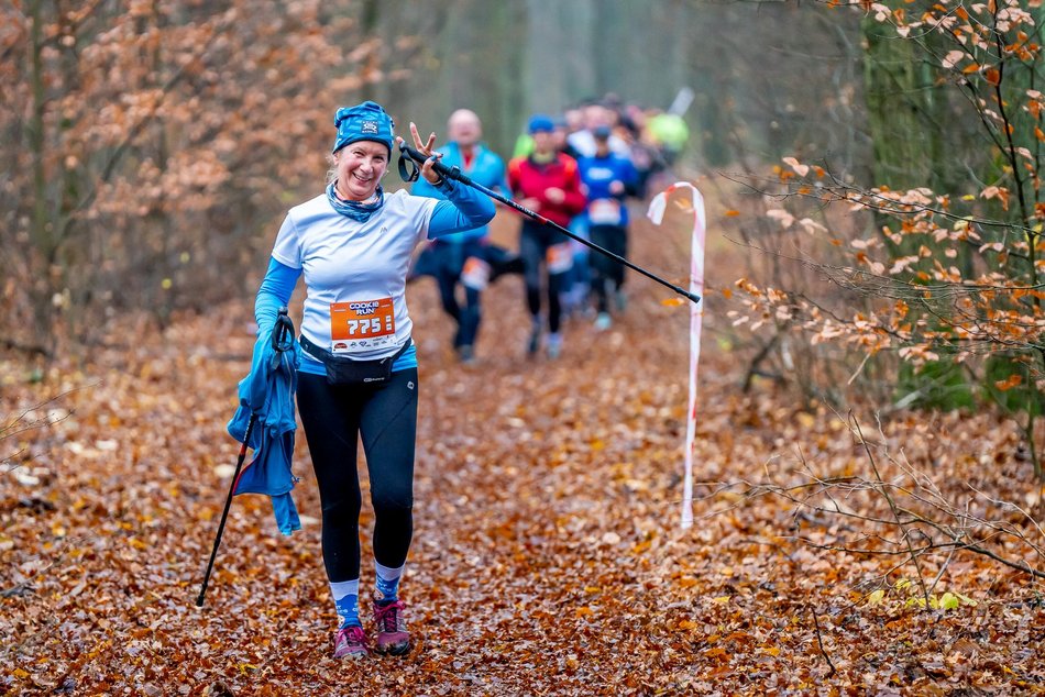 Cookie Run w Lesie Łagiewnickim w Łodzi