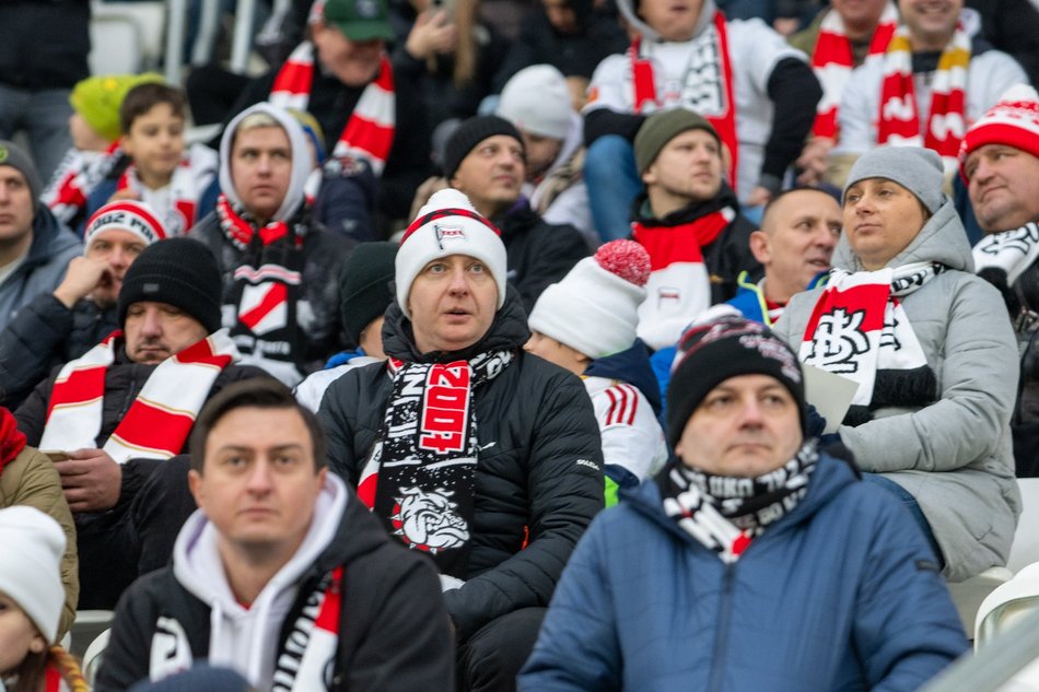 Łódź. Kibice na meczu ŁKS Łódź - Wisła Kraków. Byłeś/aś? Znajdź się w galerii