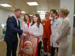 Łódź. Tajemniczy Mikołaj na oddziale endokrynolkgii w Matce Polce w Łodzi. Co podarował pacjentom?