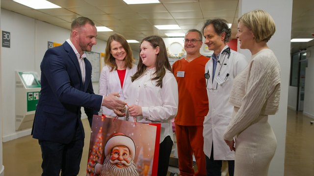 Tajemniczy Mikołaj na oddziale endokrynologii w Matce Polce w Łodzi. Co podarował pacjentom?