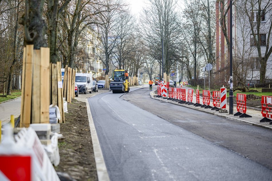 Łódź. Remont Tagore na finiszu