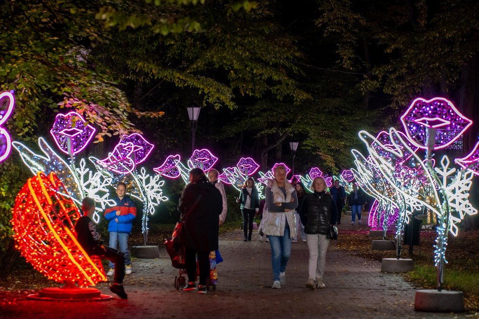 [Translate to Ukraiński:] Park Miliona Świateł