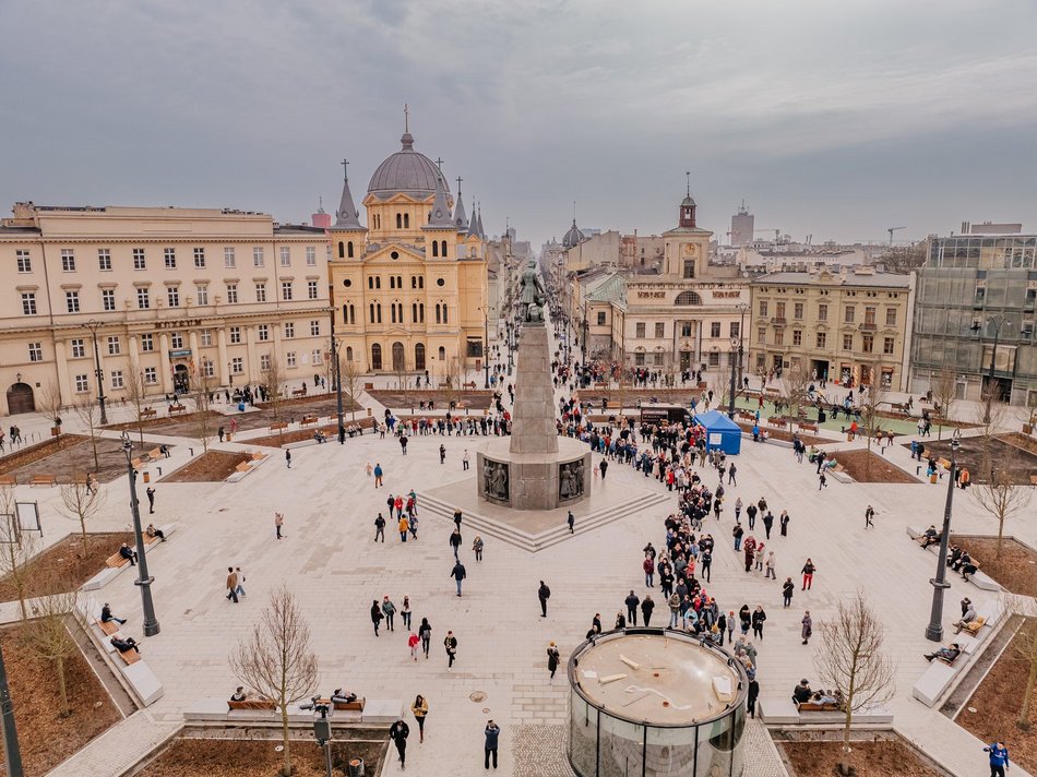 Plac Wolności otwarty