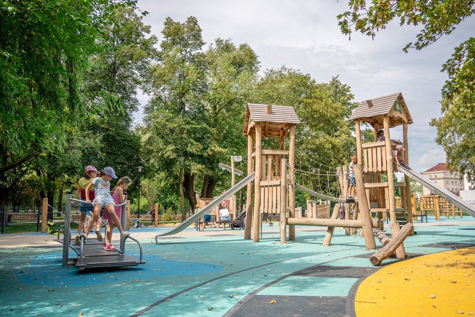 [Translate to Ukraiński:] Plac zabaw w parku Staromiejskim