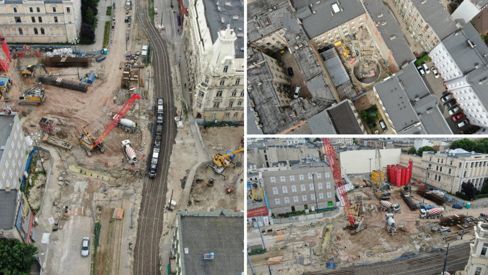 budowa tunelu pod Łodzią