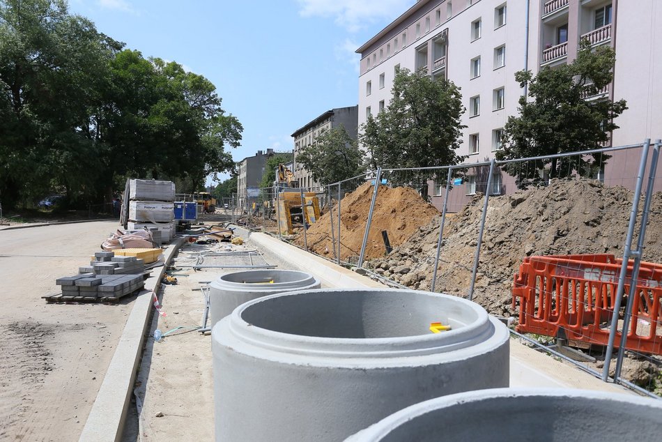 Remont Wojska Polskiego. Kolejny odcinek otwarty. Głowackiego z możliwością wjazdu