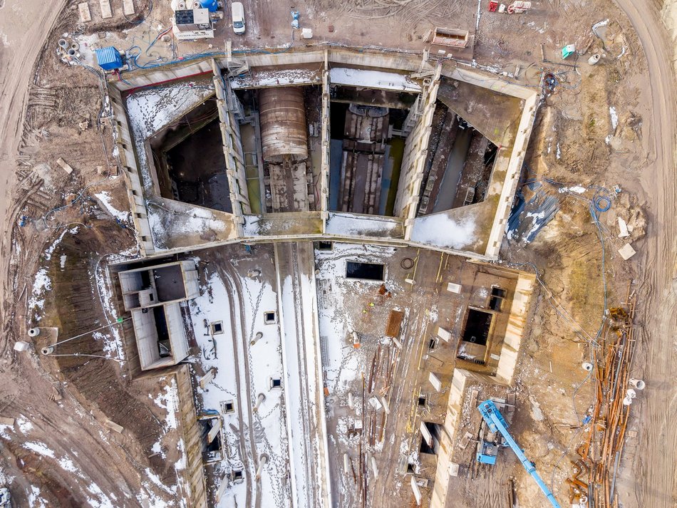 Łódź. Komory na Żubardziu znikają pod ziemią. Koniec prac coraz bliżej