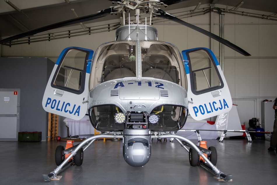 Łódź. Policja w Łodzi z nowoczesnym śmigłowcem. Do jakich akcji będzie służyć?