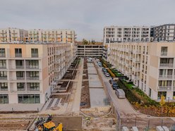 Łódź. Mieszkania zamiast Tesco. Zobacz, jak powstaje osiedle Zenit na Widzewie