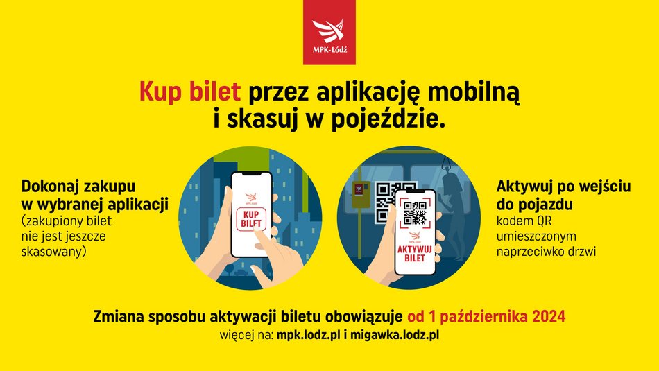 W MPK Łódź skasujesz bilet za pomocą kodu QR