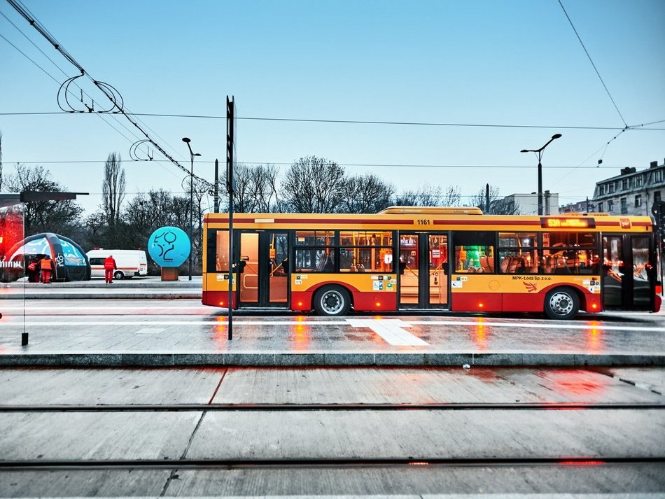 Łódź. Autobus MPK Łódź