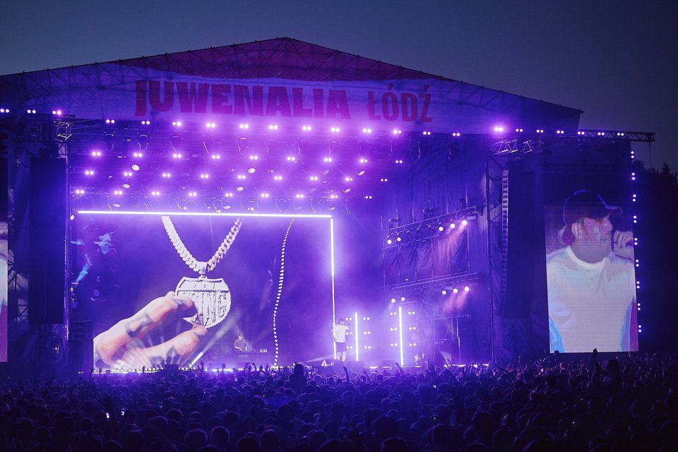 Łódź. Sentino na Juwenaliach 2026 w Łodzi. Król Malagi rozbujał tłum pod sceną!
