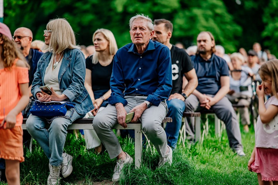 Łódź. Wyjątkowy koncert w parku Julianowskim. Uczczono 80-lecie Akademii Muzycznej w Łodzi