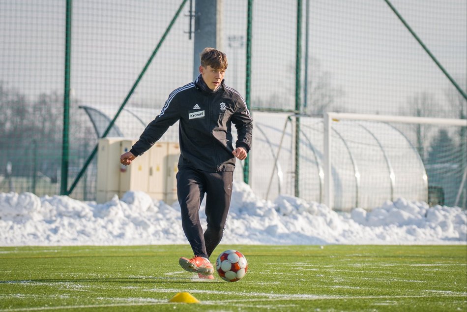 Łódź. Kierunek Ekstraklasa! Piłkarze ŁKS Łódź rozpoczęli zimowe przygotowania