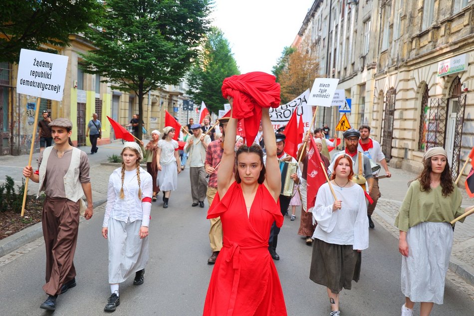 Łódź. Marsz Rewolucja w Łodzi