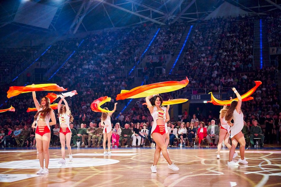 Łódź. Mecz Gortat Team vs NATO Team